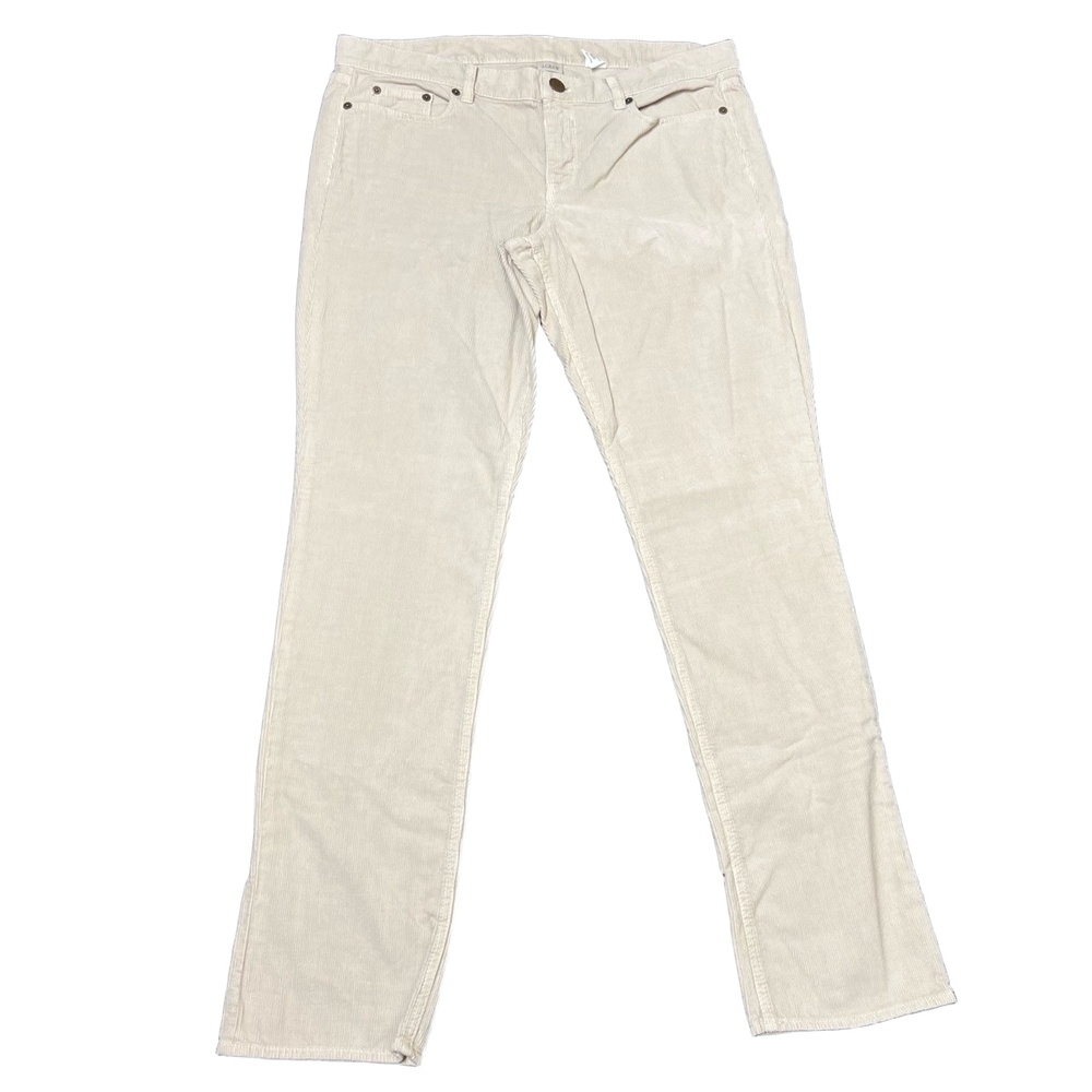 J.Crew Beige Corduroy 5 Pocket Skinny City Fit Vintage Matchstick Pants Size 32R